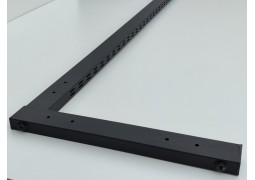 Опора пристінна (тр.60х30мм) L2,2м.(чорна 9995)